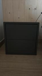 2 tables de nuit gris foncé, Maison & Meubles, Chambre à coucher | Tables de chevet, Enlèvement, Comme neuf