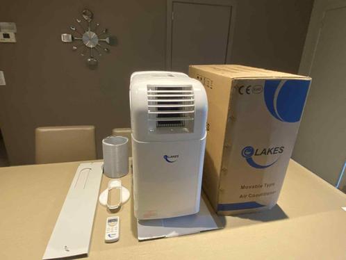 Mobiele airco LAKES 9000 BTU, Elektronische apparatuur, Airco's, Zo goed als nieuw, Mobiele airco, 60 tot 100 m³, 3 snelheden of meer