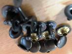 Platte kop spijkers Bruin, 25 stuks, Motoren, Ophalen of Verzenden