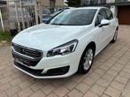 Peugeot 508 benzine 1600 cc van 2016 Automaat, 4 deurs, 1600 cc, Wit, Leder