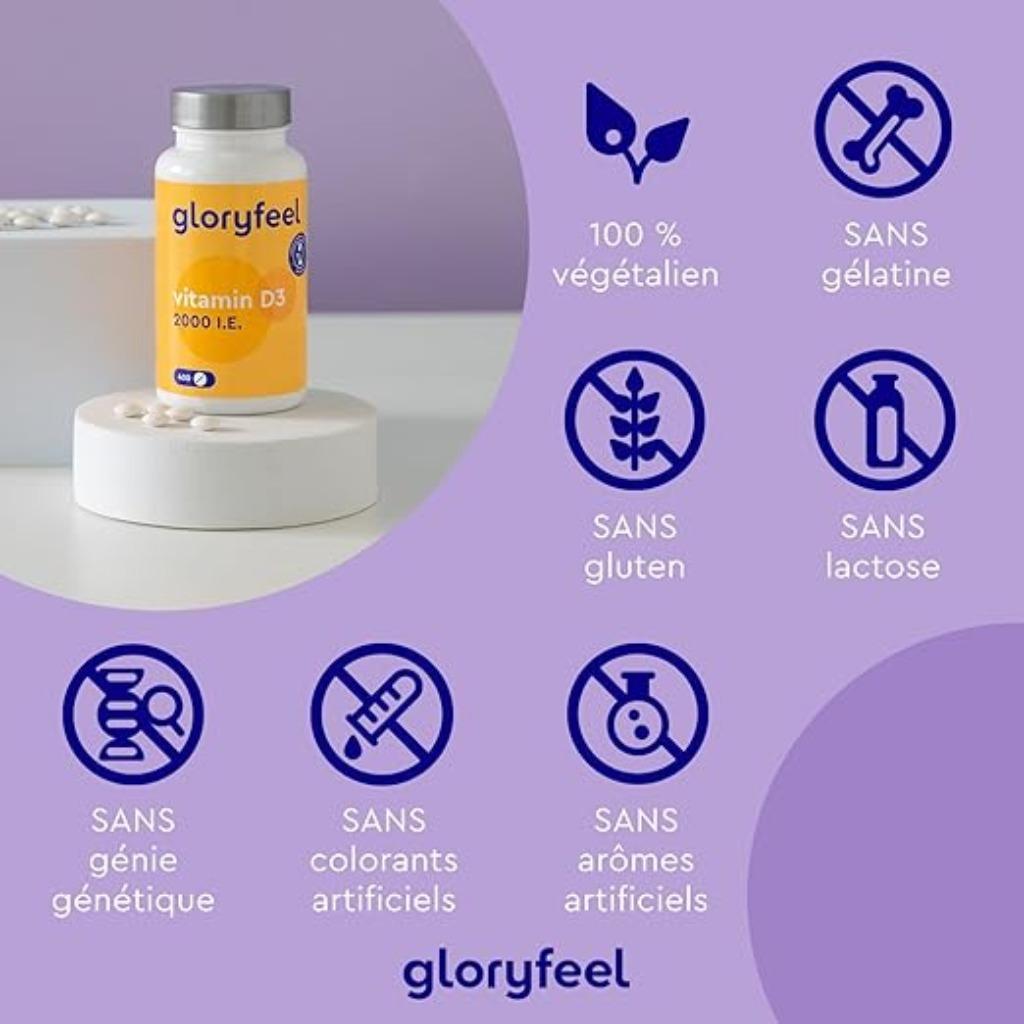 Vitamine D3 2000 IE per tablet GRATIS LEVERING, Verzenden, Nieuw, Overige typen