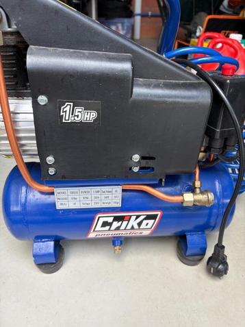 compressor, Moins de 25 litres, Comme neuf, Enlèvement, 6 à 10 bars