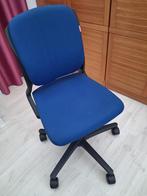 Chaise de bureau (bleu), Enlèvement, Comme neuf, Bleu, Chaise de bureau