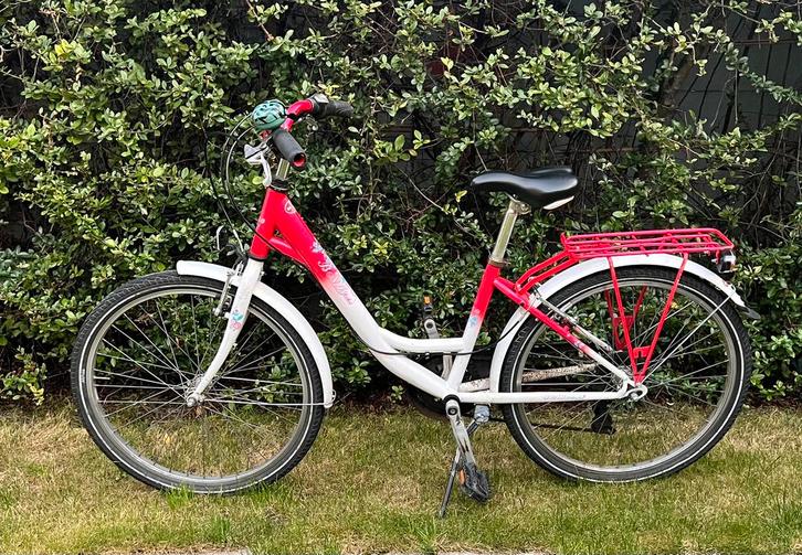 Fiets BNB Flowerkid 24’’, Fietsen en Brommers, Fietsen | Meisjes, Gebruikt, 24 inch, Versnellingen, Ophalen