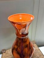 Vase orange en opaline H: 31 cm, Enlèvement