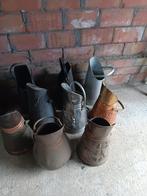 Antieke koolemers te koop In zink en koper, Tuin en Terras, Bloembakken en Plantenbakken, Ophalen, Zo goed als nieuw