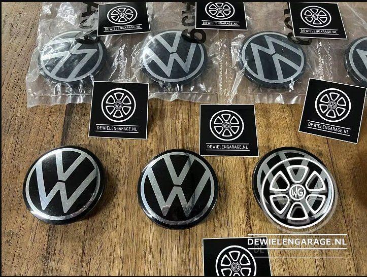 4x Naafkap ORIGINEEL VW Golf 8 Naafdop Nabedeckel 5H0601171, Auto-onderdelen, Ophanging en Onderstel, Nieuw, Ophalen of Verzenden