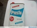 Vintage blik Presta, Ophalen of Verzenden, Gebruikt, Overige