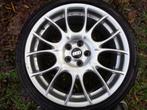 4 x BBS ck007 19 inch 5x108 8j naafgat 63,4 banden als nieuw, Gebruikt, Banden en Velgen, Personenwagen, Ophalen
