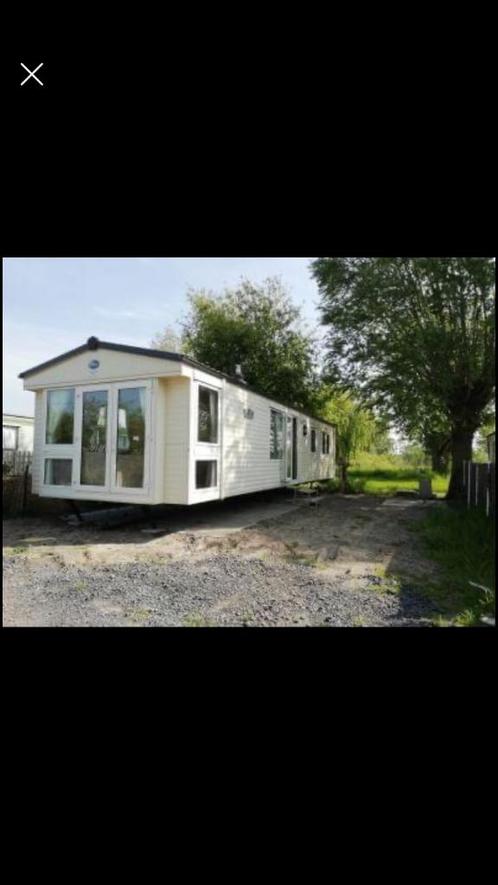 Stacaravan op rustige camping, Caravans en Kamperen, Stacaravans, tot en met 4, Ophalen of Verzenden