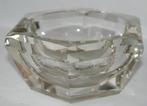 Ancien cendrier hexagonal en cristal Val St Lambert (?) VTG, Enlèvement ou Envoi, Utilisé, Cendrier