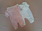 Set van 2 newborn pyjama's maat 50, Kinderen en Baby's, Ophalen, Meisje, Zo goed als nieuw, Nacht- of Onderkleding