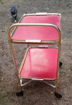Vintage theewagen..., Huis en Inrichting, Ophalen of Verzenden, Gebruikt, Metaal of Aluminium, Retro