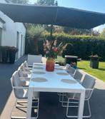 Terrastafel met 8 stoelen, Tuin en Terras, Ophalen, Zo goed als nieuw