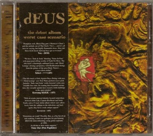 dEUS  WORST CASE SCENARIO  CD ALBUM, Cd's en Dvd's, Cd's | Rock, Zo goed als nieuw, Alternative, Verzenden