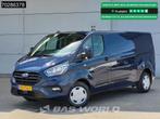 Ford Transit Custom 130PK Automaat L2H1 LED Navi Airco Cruis, Auto's, Bestelwagens en Lichte vracht, Automaat, Stof, Euro 6, 4 cilinders