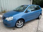 Polo 1.2i Edition 5drs AIRCO!!!!!!, Auto's, Voorwielaandrijving, Stof, Elektrische ramen, Blauw