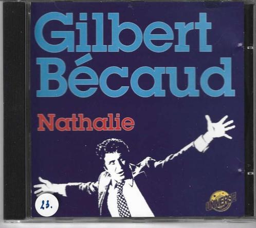 CD Gilbert Becaud - Nathalie, Cd's en Dvd's, Cd's | Franstalig, Zo goed als nieuw, Ophalen of Verzenden