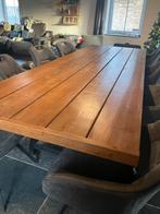 Houten tafel, Huis en Inrichting, Tafels | Eettafels, Ophalen, Zo goed als nieuw