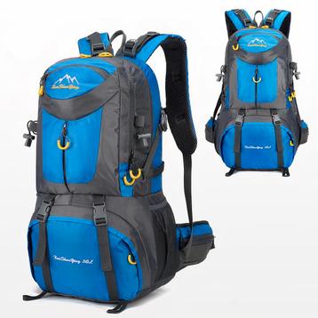 NOUVEAU Sac à dos de randonnée 60L, sac à dos d'alpinisme disponible aux enchères