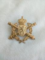militair, muts kenteken artillerieschool, Ophalen, Landmacht, Embleem of Badge