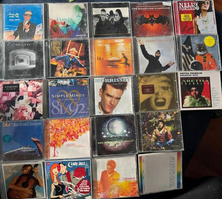 Allerlei pop rock CD - Blur/MorrisseyU2 andere/varia, Cd's en Dvd's, Cd's | Pop, Gebruikt, Ophalen of Verzenden