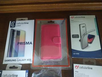 accessoires. Pour smartphones. Étui, verre de protection., Enlèvement, Neuf, Galaxy Ace 2, Façade ou Cover