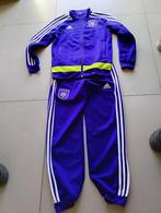 Trainingspak Jogging Adidas  Anderlecht maat 9/10 jaar 140, Ophalen of Verzenden, Trainingspak