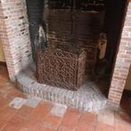 smeedijzeren haardscherm, Ophalen