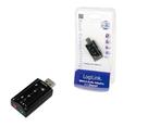 Logilink usb 2.0 audio adapter 7.1 surround (nieuw), Ophalen, Nieuw, Extern, LogiLink