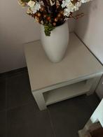 Mooi eiken salontafel of bijzettafel landelijk geschilder, Ophalen, Zo goed als nieuw