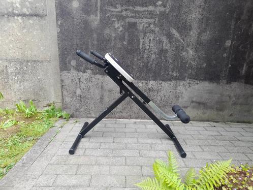 Domyos TL-500 / Opvouwbare lendentafel, Sport en Fitness, Fitnessapparatuur, Gebruikt, Overige typen, Buik, Rug, Metaal, Ophalen