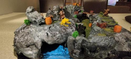 Battleground Table top (Uniek) - Caves, Hobby en Vrije tijd, Modelbouw | Overige, Nieuw, Ophalen