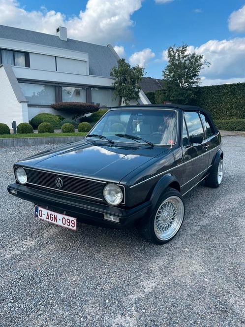 Golf 1 cabrio, Autos, Volkswagen, Particulier, Golf, Bluetooth, Phares antibrouillard, Toit ouvrant, Radio, Essence, Cabriolet