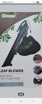 Souffleur broyeur aspirateur feuilles 220v 3200w 270km neuf, Enlèvement ou Envoi, Neuf
