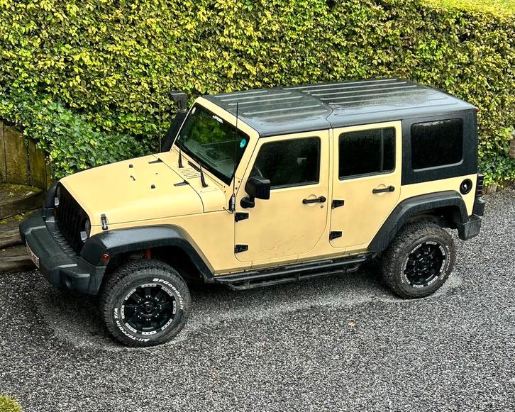 Wrangler jk 07/2007 2,8l diesel 177pk, Auto's, Jeep, Particulier, Wrangler, ABS, Airbags, Airconditioning, Centrale vergrendeling