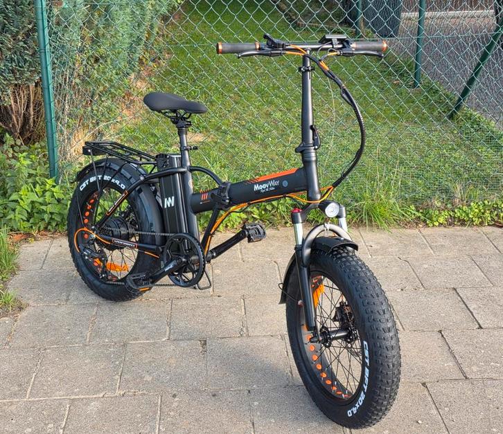 Opvouwbare elektrische fatbike nieuwe fiets met dikke banden, Fietsen en Brommers, Fietsen | Vouwfietsen, Nieuw, 20 inch of meer