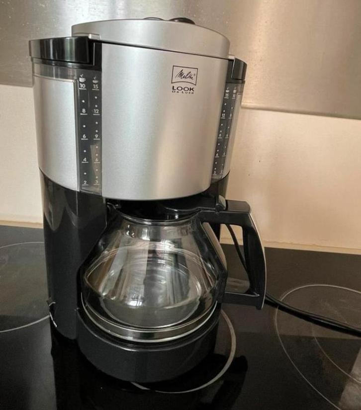 Koffiezet melitta  deluxe inhoud  1L NIEUW☕️☕️☕️, Elektronische apparatuur, Koffiezetapparaten, Nieuw, Gemalen koffie, Koffiemachine
