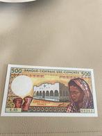 500 francs comores UNC !, Postzegels en Munten, Ophalen of Verzenden