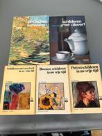 Lot boeken schilderen - technieken, Boeken, Ophalen of Verzenden, Gelezen, Schilder- en Tekenkunst