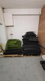 Reststukken fitness tegel en grasmat, Sports & Fitness, Équipement de fitness, Enlèvement, Comme neuf, Tapis de fitness