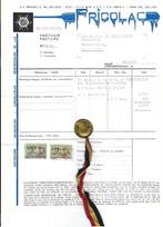 Aalst ; factuur Frigolac 1964, Ophalen of Verzenden, Gebruikt