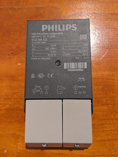 Philips Primavision HID-PV C 70 I CDM Voorschakelapparaat, Bricolage & Construction, Électricité & Câbles, Utilisé, Autres types