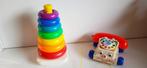 Fisher-price  extra hoge stapeltoren (vintage), Ophalen of Verzenden, Gebruikt