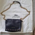 Sac noir Longchamp rock, Enlèvement ou Envoi, Comme neuf, Noir, Sac à bandoulière
