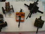 JEEPS TANK + 4 KANONNEN, Verzamelen, Militaria | Algemeen, Ophalen of Verzenden, Landmacht, Miniatuur of Beeldje