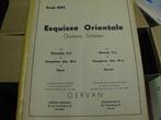 Oosterse Schetsen kl/saxalt/piano, René Kips, Ophalen, Gebruikt, Les of Cursus, Klarinet