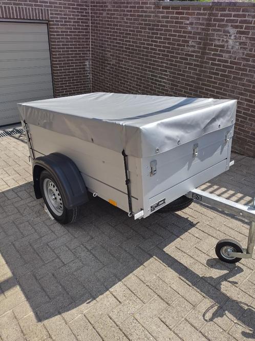 Anssems bagage aanhangwagen ongeremd met afdekzeil, Auto diversen, Aanhangers en Bagagewagens, Zo goed als nieuw, Ophalen