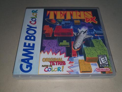 Tetris DX Game Boy Color GBC Game Case, Games en Spelcomputers, Games | Nintendo Game Boy, Zo goed als nieuw, Verzenden