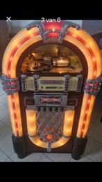 Prachtige jukebox met radio en 1 cd, Verzamelen, Automaten | Jukeboxen, Ophalen, Zo goed als nieuw